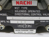 Nachi SS-G01-C5-R-C1-12 Solenoid Directional Control Valve 100V@50/60Hz USED