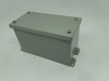 Hammond 1438C Mild Steel Junction Box Extra Deep Encl. Type 12  8"x4"x4.75" NOP