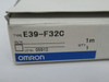 Omron E39-F32C Photoelectric Sensor Armoured Cable Set w/Hardware 1m NEW