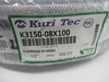 Kuri Tec K3150-08X100 Clear Reinforced PVC Hose 1/2" x 100FT NEW