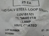 McMaster Carr COV1513Z1 HD Galvanized Steel Loop Strap 7/8" Clamp *25-PACK* NWB