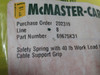 McMaster Carr 69675K31 Safety Spring 40lb Load Limit *LOT OF 3* NWB
