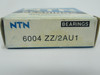 NTN 6004ZZ/2AU1 Ball Bearing 20mm Inner Diameter 42mm Outer Diameter NEW