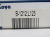 Koyo B-1212;L125 Drawn Cup Needle Roller Bearing 3/4" B x 1" OD x 3/4" W NEW