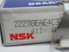 NSK 22208EAE4C3 Spherical Roller Bearing 40mm B x 80mm OD x 23mmW *TORN BOX* NEW