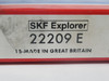 SKF 22209E Spherical Roller Bearing 45mm B x 85mm OD x 25mm W NEW