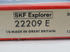 SKF 22209E Spherical Roller Bearing 45mm B x 85mm OD x 25mm W *RIPPED BAG* NEW