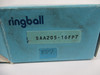 Ringball SAA205-16FP7 Insert Ball Bearing 1" Bore 0.591" OW 2-3/64" OD NEW