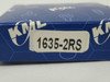 KML 1635-2RS Single Row Ball Bearing 3/4" Bore 1-3/4" OD 1/2" Width NEW