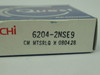 Nachi 6204-2NSE9 Deep Groove Ball Bearing 20x47x14mm *Sealed* NEW