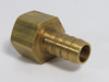 Generic Female Garden Hose Fitting 1/2" Hose ID x 1/2" Straight Pipe NOP