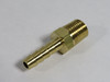 Generic Brass Barb Fitting 1/4" Hose ID x 1/4" Male NPT Lot of 5 NOP