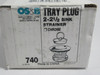 OS&B 740 Tray Plug 2" to 2-1/2" Sink Strainer NEW