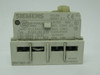 Siemens 3RV1901-1E Auxiliary Contact 1A 240V 1NO 1NC 50Hz USED