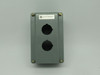 Allen-Bradley 800T-2TZ Surface Mount Push Button Enclosure 2 Port 4.5x3x3" NOP