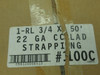 Generic 100C Copper Strapping 1-RL 3/4 x 50’ NEW