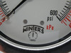 Winters PFQ1276R1 Liquid Filled Gauge 0-600Psi 4" D 1/4" NPT NEW