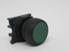 Sprecher + Schuh D7P-F3 Push Button Flush Green Plastic C/W Latch USED