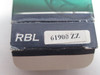 RBL 61900-ZZ Ball Bearing 10mm B x 22mm OD x 6m W NEW