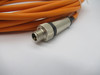 Lumberg Automation RKMWV3-06/5 Sensor Cable M/F Orange 5 Meters 4Amp 63V USED