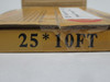 Hitachi-Maxco 25*10FT Roller Chain Size 25 1/4" Pitch 10-Feet NEW