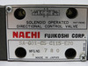 Nachi SA-G01-C5-C115-E20 Directional Control Valve MISSING COMPONENT USED