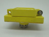 Woodhead 50-1651 Outlet Receptacle 15A 125V Yellow *Missing Screws* USED