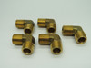 Generic Brass 90 Degree Elbow Fitting 3/8" x 3/8" Male NPT Lot of 5 NOP