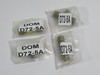 Dominion D72-5A Brass Compression Branch Tee 5/16" Tube x 1/8" MNPT Lot of 4 NWB