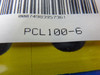 Panduit PCL100-6 Vinyl Cloth Number '6' Marker 1" Tall Lot of 40 Sheets ! NEW !