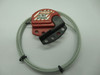 Master Lock S806 4mm X 6' 1.8m Adjustable Cable Lockout NWB