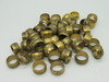 Generic Brass Compression Sleeve 1/2" Tube x 5/16" Width Lot of 51 USED