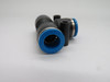 Festo QST-10 153131 Push-In T-Connector 10mm Tubing OD Lot of 10 NOP