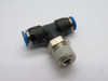 Festo QST-1/4-6 153108 Push-In T-Fitting R1/4" x 6mm Tubing OD Lot of 10 NOP