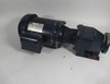 WEG 1/2HP 1760RPM 208-230/460V 56C TEFC 3Ph C/W Gear Reducer 6.89:1 Ratio USED