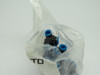 Festo 153345 QSML-6 Mini Push-In L-Connector 6mm Tubing OD 10-Pack *Open* NWB