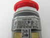 Idec AVD311N-R Red Twist-Release Emergency Stop 1NO 1NC 40mm USED