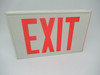 Emergi-Lite EX10W-U Steel Exit Sign 120-347VAC 60HZ .03A .7W Max 6-24VDC NEW