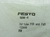 Festo 153440 QSMK-6 Mini Self-Sealing Push-In Connector 6mm Tubing OD NWB