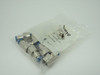 Festo 153024 QSF-1/4-6-B Push-In Fitting G1/4" x 6mm Tubing OD Lot of 9 NWB