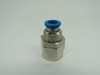 Festo 153164 QSSF-1/4-6-B Bulkhead Push-In Fitting G1/4" x 6mm Tube Lot of 7 NWB