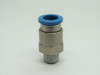 Festo 153004 QS-1/8-8 Push-In Fitting R1/8" Thread x 8mm Tubing OD Lot of 10 NOP