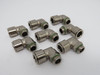 Festo 578290 NPQH-L-G38-Q14-P10 Brass Push-In L-Fitting G3/8 x 14mm Lot of 8 NWB