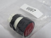Festo 9997 T-22-RT Push Button Actuator 22.5mm Red Cap NWB