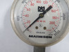 Matheson 63-3133 Dry Pressure Gauge 0-3000LB-IN2 0-200KG/CM2 1/4" MPT USED