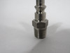 Foster 210-10S/S Steel Quick Disconnect Coupling 1/4" Plug x MPT Lot of 2 NOP