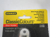 Stanley 75-6366 CD7096 White Durable Baked-On Enamel Finish Door Holder NEW