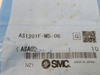 SMC AS1201F-M5-06 Speed Control w/ Fitting M5 Thread x 6mm Tubing Lot of 6 NWB