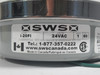 SWS 1-20FI Red Rotating Strobe Light 24VAC Lamp 60Hz NEW