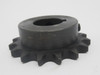 Generic 40B16H-1 Roller Chain Sprocket 1" Bore 16 Teeth 40 Chain 1/2" Pitch USED